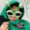 Frog Eye Funny Eye Glasses Tentacle Frog Eye Eyewear Cute Alien Sunglasses  Party