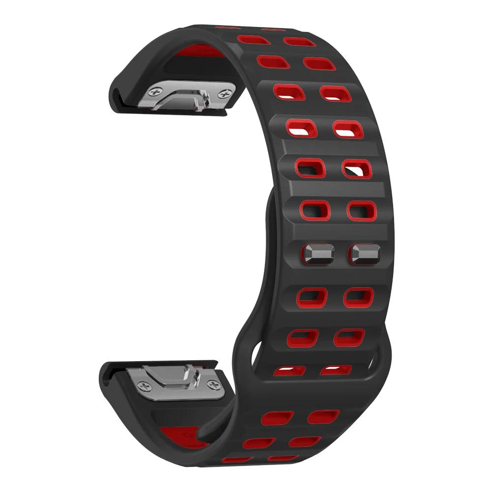 QuickFit 26mm 22mm Silicone Band For Garmin Fenix 8 7X 7 6X 6 5X Plus Epix Pro Gen 2 Forerunner 945 955 Strap Wristband Bracelet