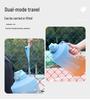 Large Capacity Frosted Sports Water Bottle with Straw - Temperature Resistant Portable Travel Cup for Men