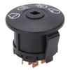 Mowers Tractor Ignition Switch Replacement for AYP 175566 4 Position Ignition Starter Switch with 2 Keys