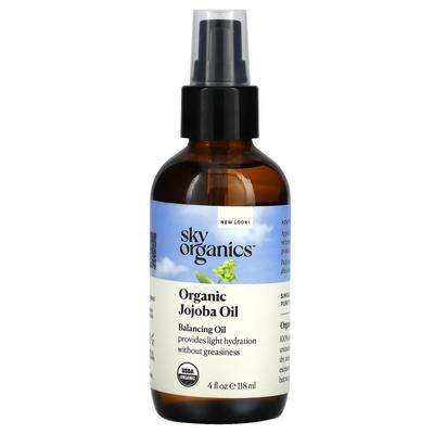 Óleo de Jojoba Orgânico, 4 fl oz (118ml)