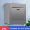 220V Single-Phase Rocker Switch Panel for High-Power Air Conditioners and Water Heaters