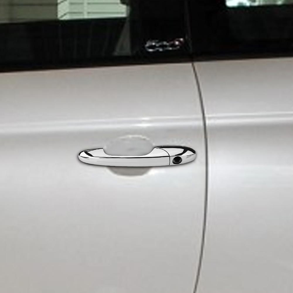 Chrome Door Handle Door Outside Opener for 500 2012-2018 Left Hand Drive Only Outer Handle Swap Left