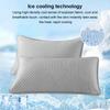 2PCS Cooling Pillowcase Washable Ice Bean Bean Pillowcase Breathable Soft Cool Pillowcase for Hot Sleepers
