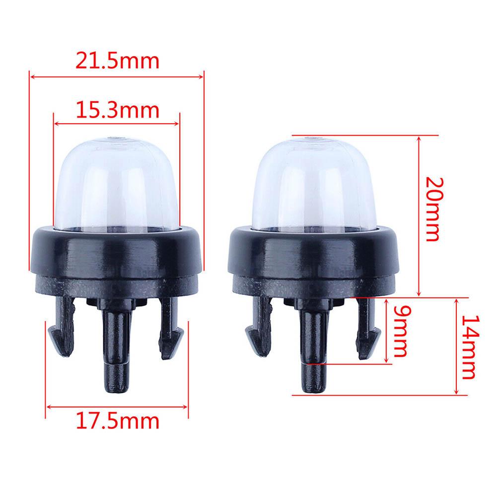 2pcs High Quality Primer Bulb For Brush Cutters 503936601 For Homelite For Poulan Garden Power Tools Accesories