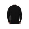 adidas Internal Crew Fleece-Lined Long Sleeve Sweatshirt Men Tops Black HB6559
