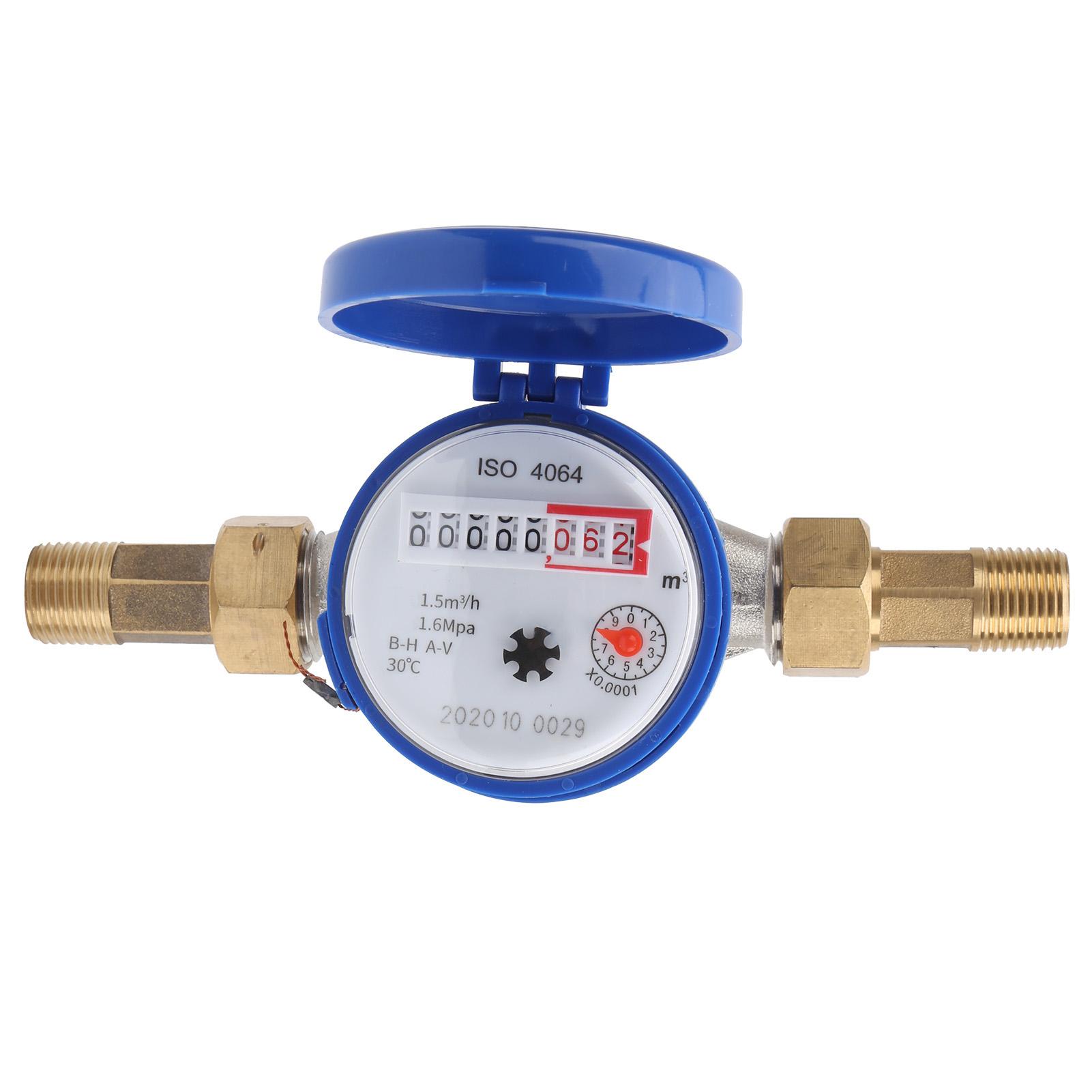 

TSS3002E BSP 1 2 Mechanical Cold Water Meter with Pointer Measuring Tools for Home