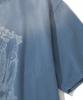 NOT4NERD 4 Effigy Bleach Washed T-Shirts - Blue