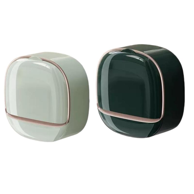 Waterproof Soap Box for Shower Hanging Soap Holder with Drainage for Bathroom Storage