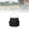 With Mesh Fishing Bucket Organizer Waterproof Bucket Tool Bag for 5 Gallon Bucket Hiking Camping