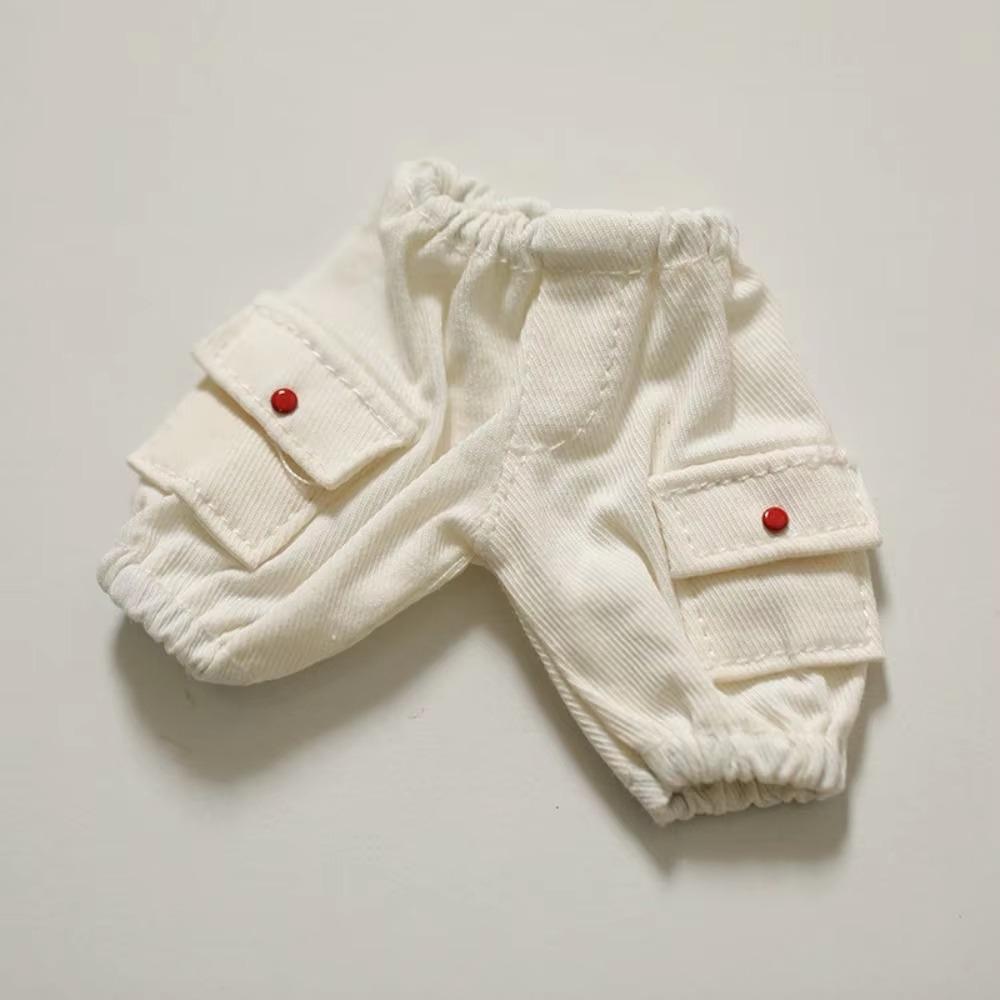 

Plush Toy Cotton Doll Pants Pocket Pants Doll Jeans Clothes Doll Trousers Doll Accessories белый