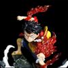 One Piece Anime Figures Fire Fist Luffy Battle Figure Scene Collection Action Model Decoration PVC Toys Doll Gift