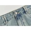 Split Denim Half-body Skirt Women's Summer High Waist Mid-length Denim Skirt A-line Skirt