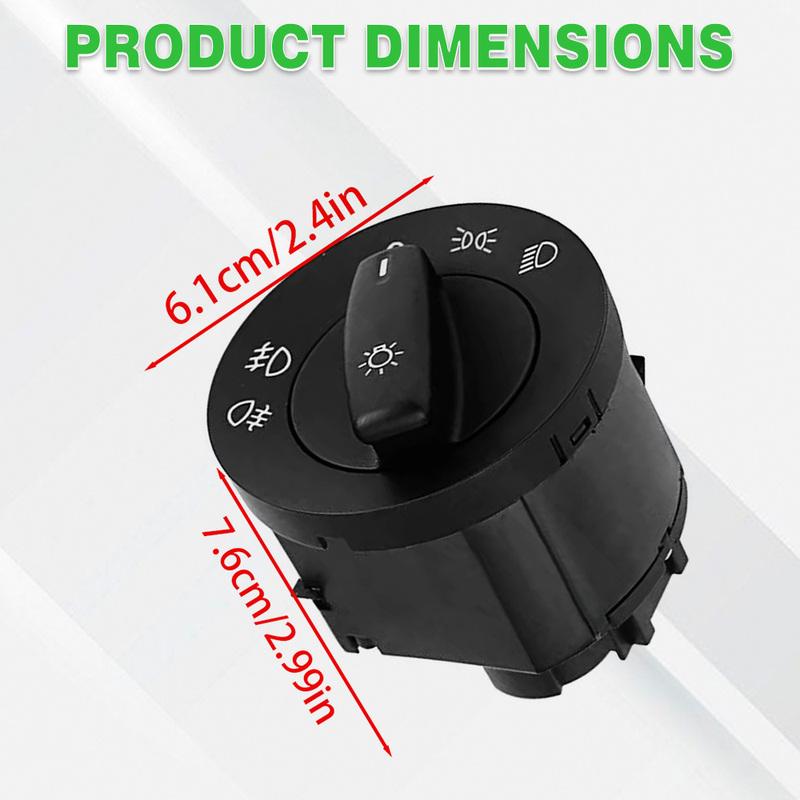 1K0941431CREH 1K0941431Q  For Volkswagen Caddy Touran Eos Golf Jetta Passat Car Headlight Contral Switch