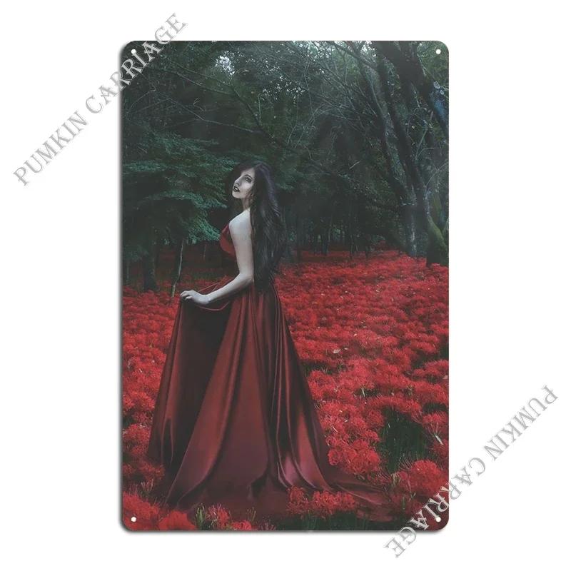 Higanbana Metal Plaque Poster Garage Club Wall Decor Bar Cave Cinema Tin Sign Poster 20x30cm(7.8x11.8inch)