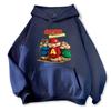 Abbigliamento Sportivo Casual Felpa con Cappuccio da Donna Costume di Halloween Scoiattolo Pullover da Donna Tendenza