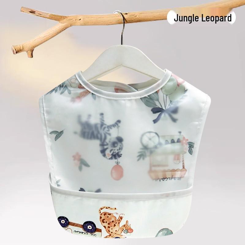 Waterproof Summer Baby Bib - Sleeveless Anti-Dirt Food Smock for Boys and Girls