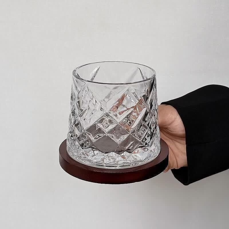 Retro INS Style Glass Coffee Cup