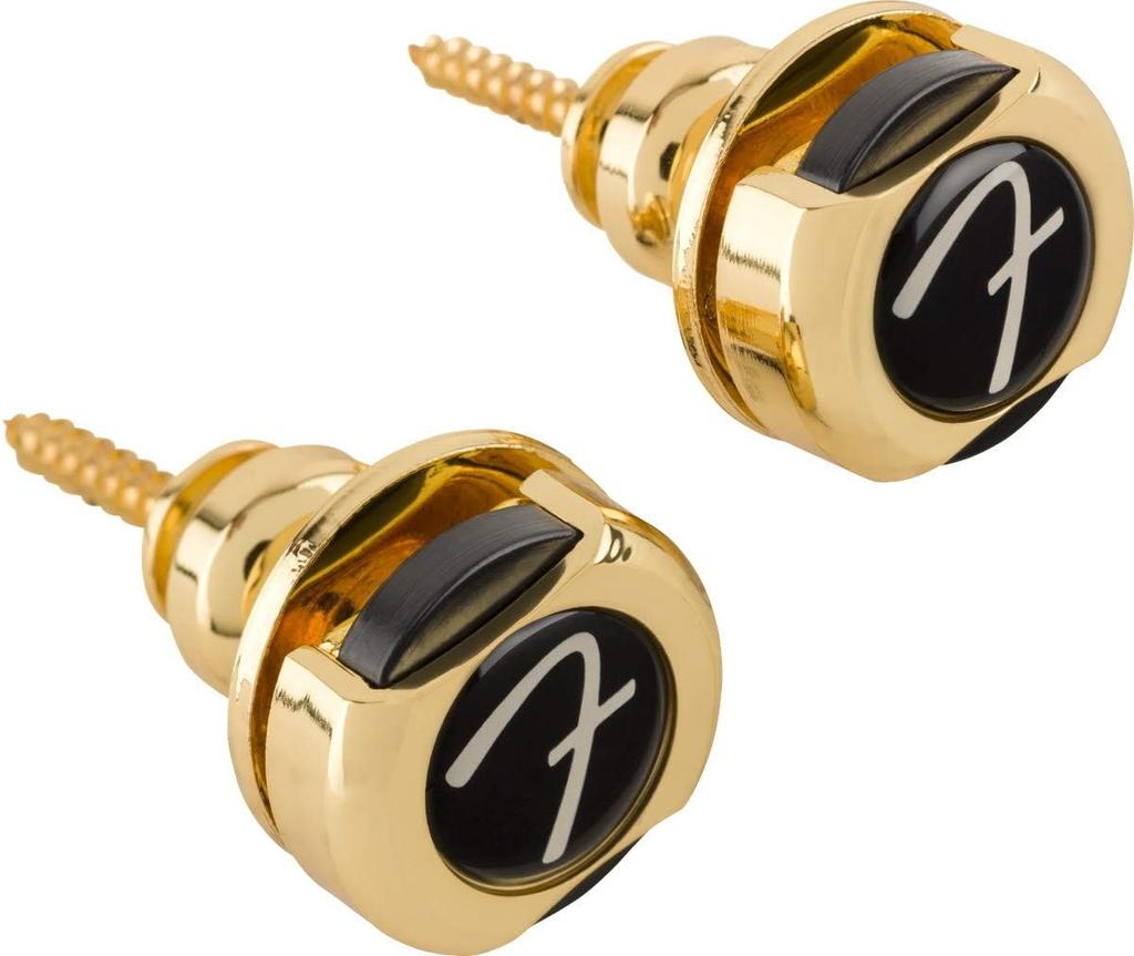 Fender Strap Pins Gold 2.5 Inches X 2.5 Inches X 1 Inch