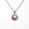 Pink Cat's Eye Gemstone 925 Sterling Silver Jewelry Handcrafted Pendant 1.26" PP-32-45