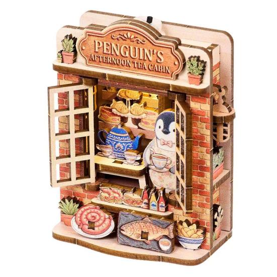 Mini Cute Refrigerator Magnets DIY 3D Puzzle Magnetic Building Blocks Assemble