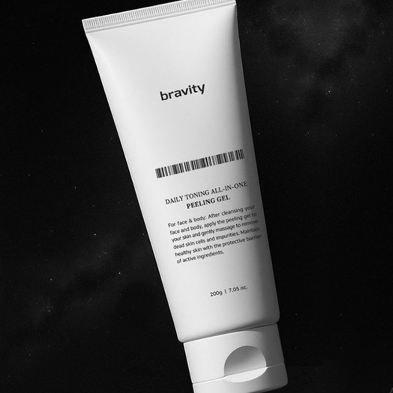 Denní tónovací all-in-one peelingový gel