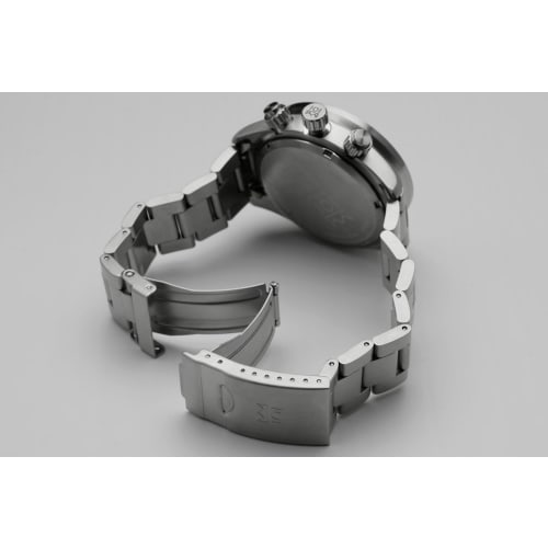 HYAKUICHI 101 No.13 Classic Chronograph No Date Center Chronograph White Panda