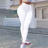 Calças Jeans Casuais Coloridas Femininas Versáteis Slim Fit Perna Reta