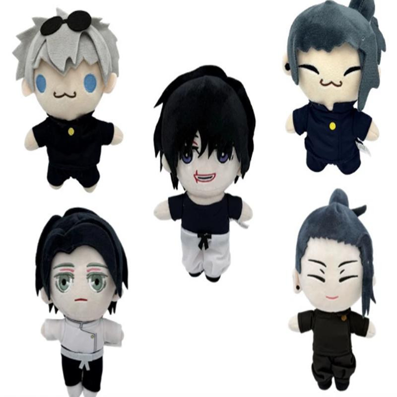 Cartoon Anime Jujutsu Kaisen Cute Geto Suguru Okkotsu Yuta Fushiguro Toji Cosplay Soft Cute Doll Christmas Gift