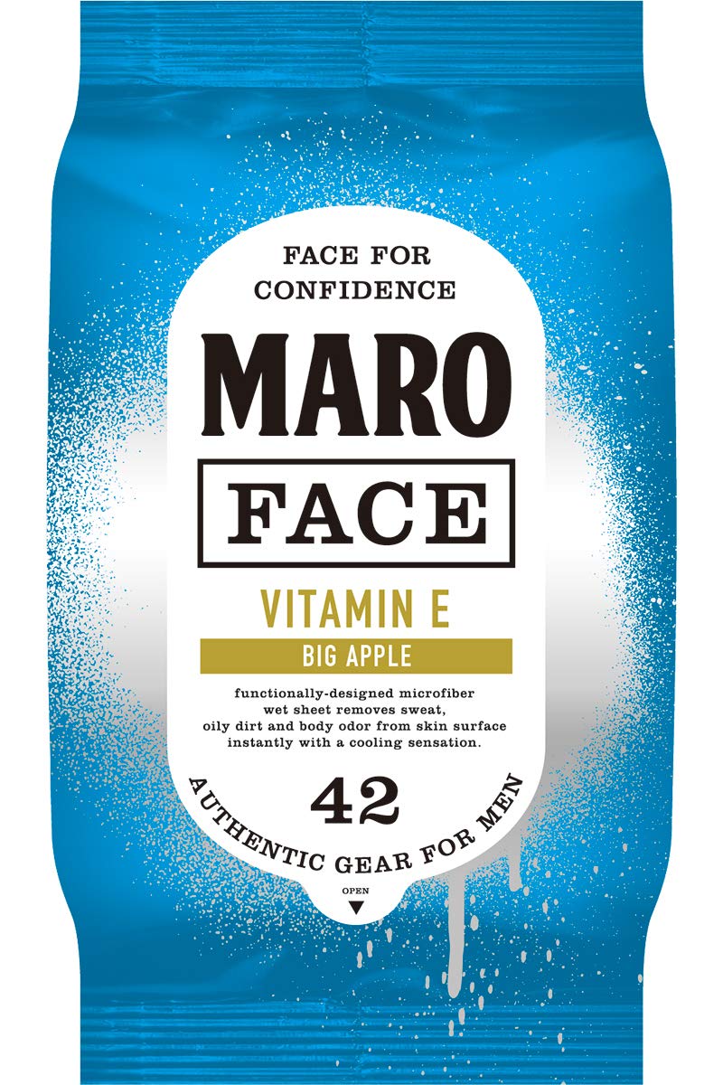 

Face Sheet Apple Manhattan MARO 42 Sheets for Men [Cool] [Big Scent]
