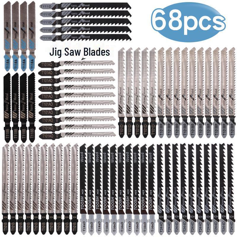 Curved Fine & Medium Tooth Saw Blade Set for Metal & Aluminum Woodworking