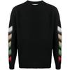 OFF WHITE Diagonal Arrows Motif Sweater OMHA036R21KNI0011084