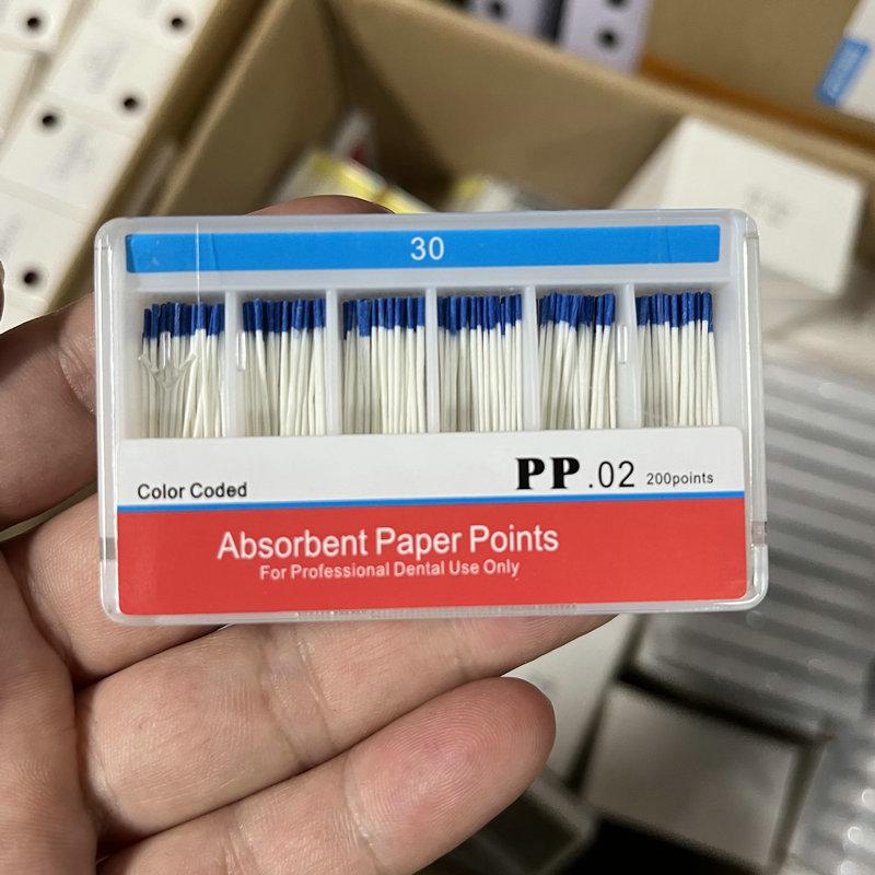 

Durable And Safe Dental Absorbent 0.02 Paper Points 15-40 Root Cancel Endodontics Cotton Fiber Tips Dentist Product 45-80