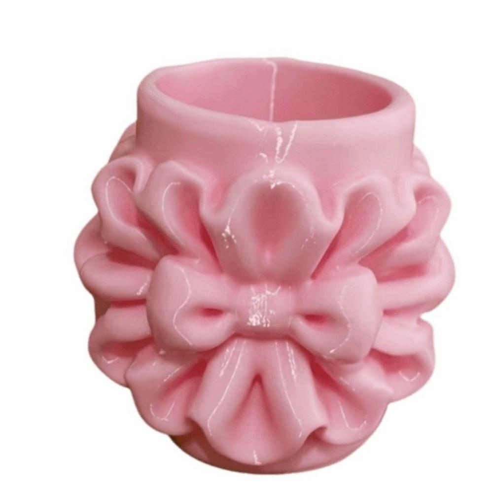 3D Printed Pencil Holder Bow Storage Box Practical Makeup Brush Holder  Beauty Tool Storage