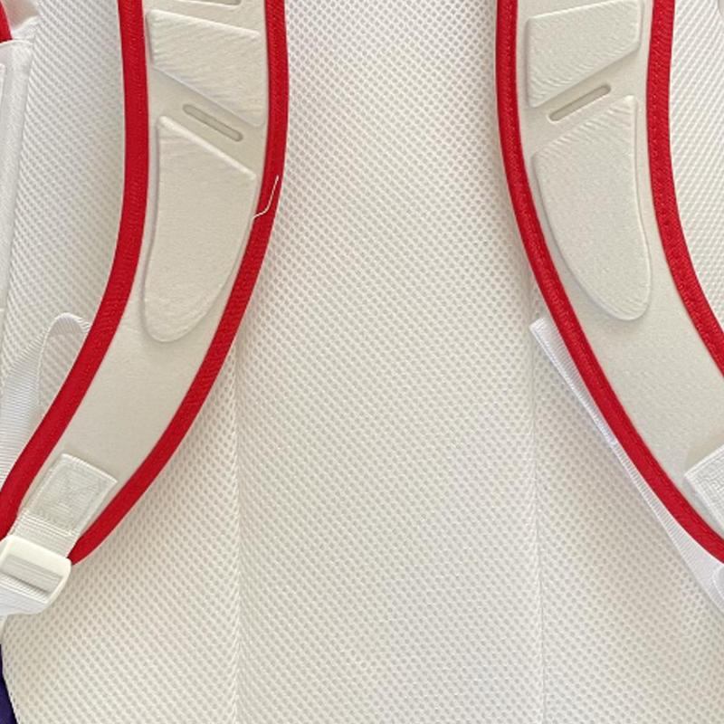 Li Ning Sports Basketball Collection Polyester Backpack Regular Unisex White/Red/Blue ABSS015-2