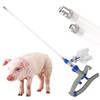 Veterinary Syringe Extended Injection Tube Continuous Syringe Injection Extension Rod Pig Cow Sheep Horse Syringe Vaccine Device