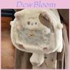 Cartoon Plush Cat Backpack With Embroidered Stitching For Daily Use Girls