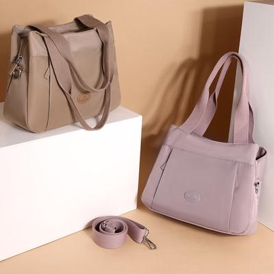 Women's Bag Large Capacity Handbag Lightweight Nylon Shoulder Bag Crossbody Bag