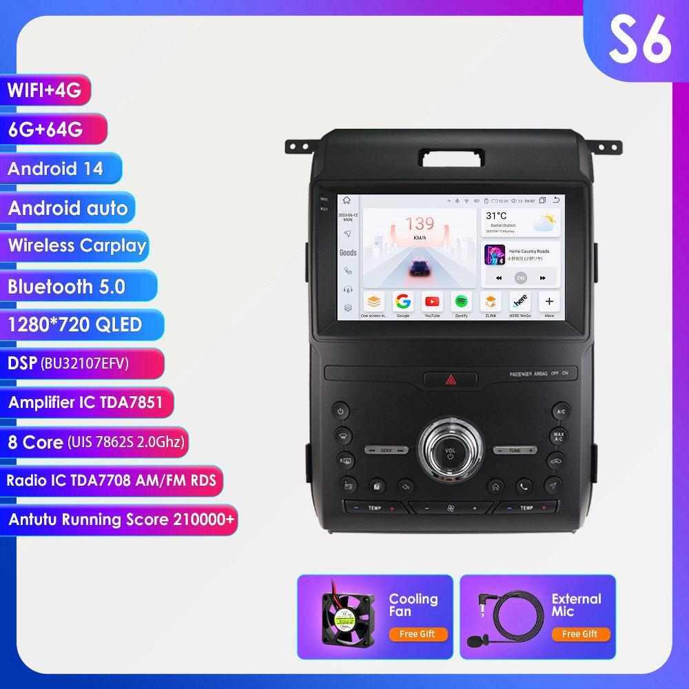9" Android Navigation System for 2013-2014 Ford F150 - In-Car GPS Central Control