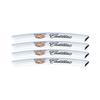 4pcs/set Alloy Car Wheel Edge Emblem Tire Rims Stickers for Cadillac ATS CT4 CT6 CTS SLR SRX XLR XT4 XT5 Escalade Deville DTS