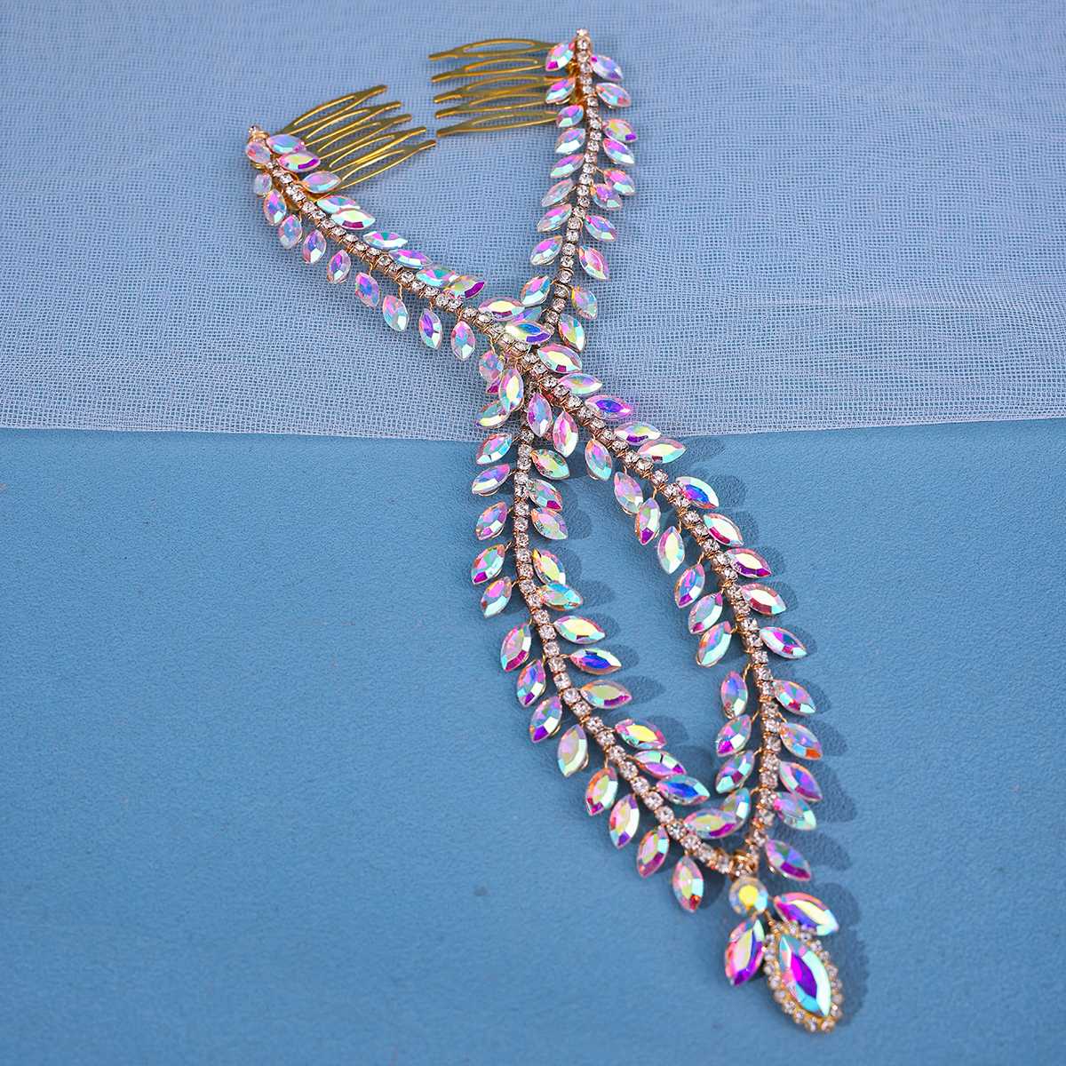 

Кристалл свадебный головной убор для женщин тиара свадебная повязка на голову для девочек украшение для волос подарок свадебная повязка на лоб