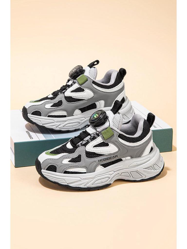 Happy Bear Breathable Mesh Lightweight Unisex Shoes for Spring and Autumn