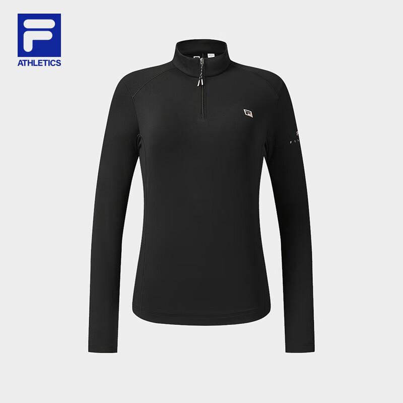 FILA Women's Fleece Half-Zip Training Long-Sleeve Top