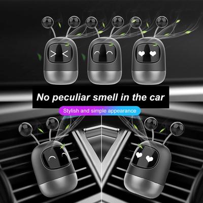 Auto Lufterfrischer Roboter Aromatherapie Silikon Air Vent Clip Parfüm Duft Fahrzeuge Autos Dekoration