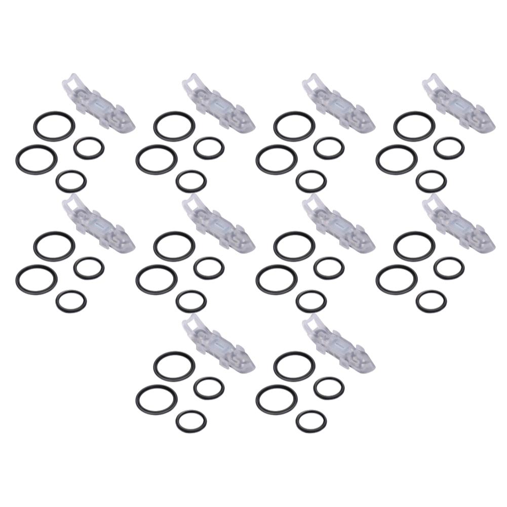 5/10Pcs Magnetic Fishing Hook Keeper Holder Fishing Rod Bait Hanger Fixed Lures Jig Hooks With Rubber Rings Fishing Accessories