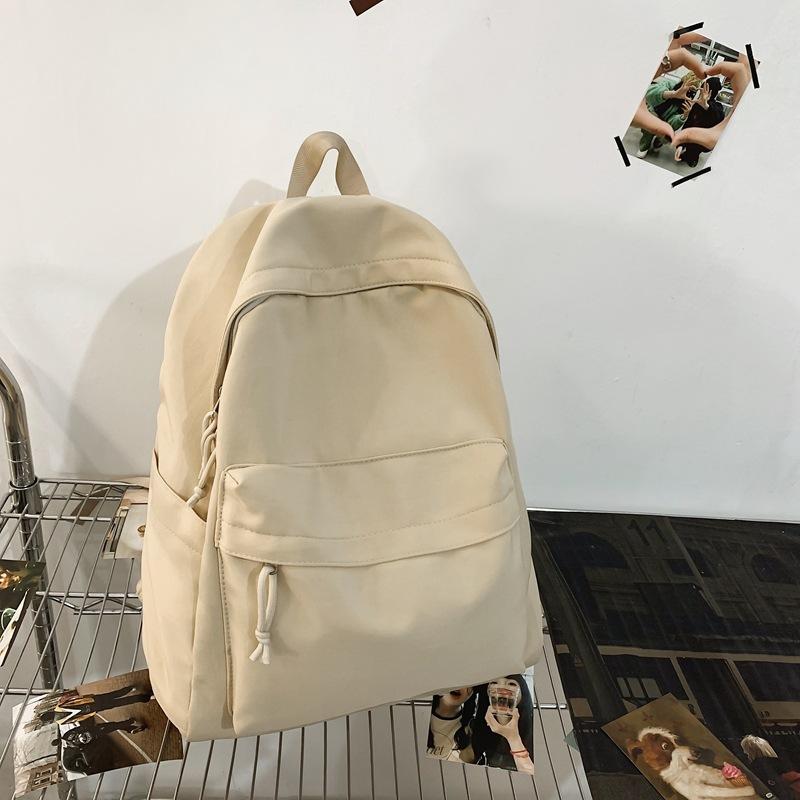 

Fashion Versatile Large Capacity Junior High School Student School Bag New Simple Casual Backpack