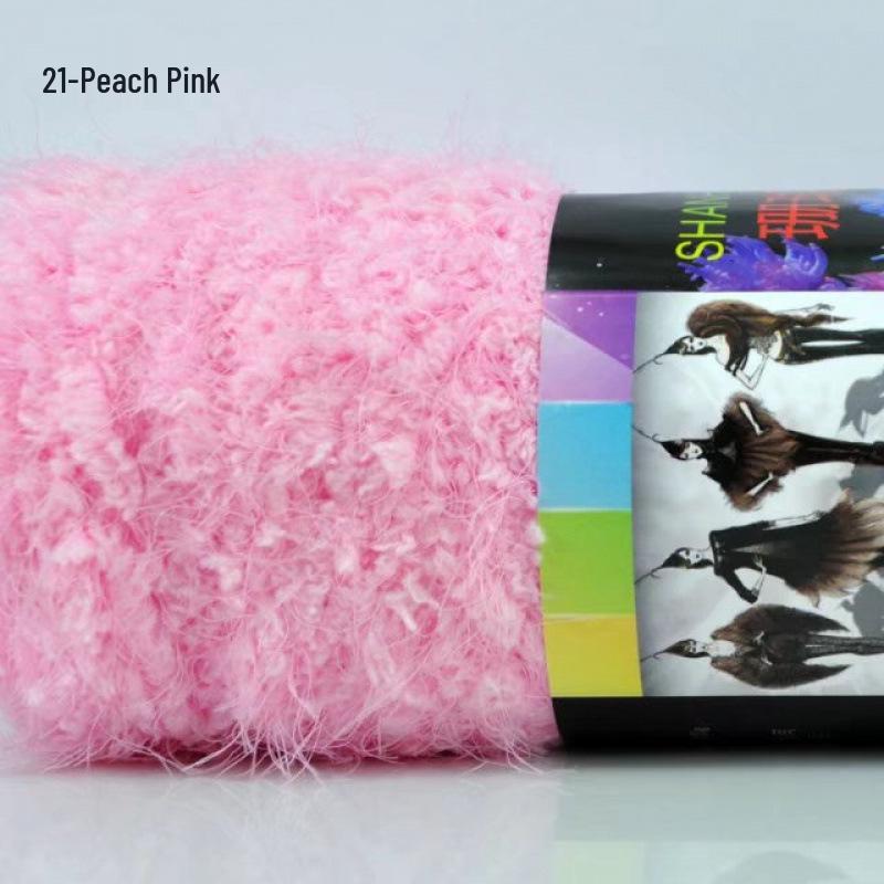 Phoenix Coral Mink Velvet Yarn - Long Hair Imitation Fur