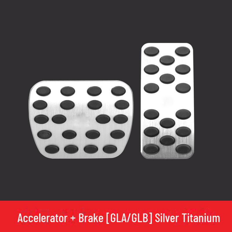 Mercedes-Benz Brake Pedal Interior Accessories for E300L, C260L, GLC, GLA, GLB, GLE