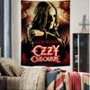 Rock Singer Ozzy Osbourne Anime Tapestry Art Science Fiction Room Home Decor Wall Art Decor