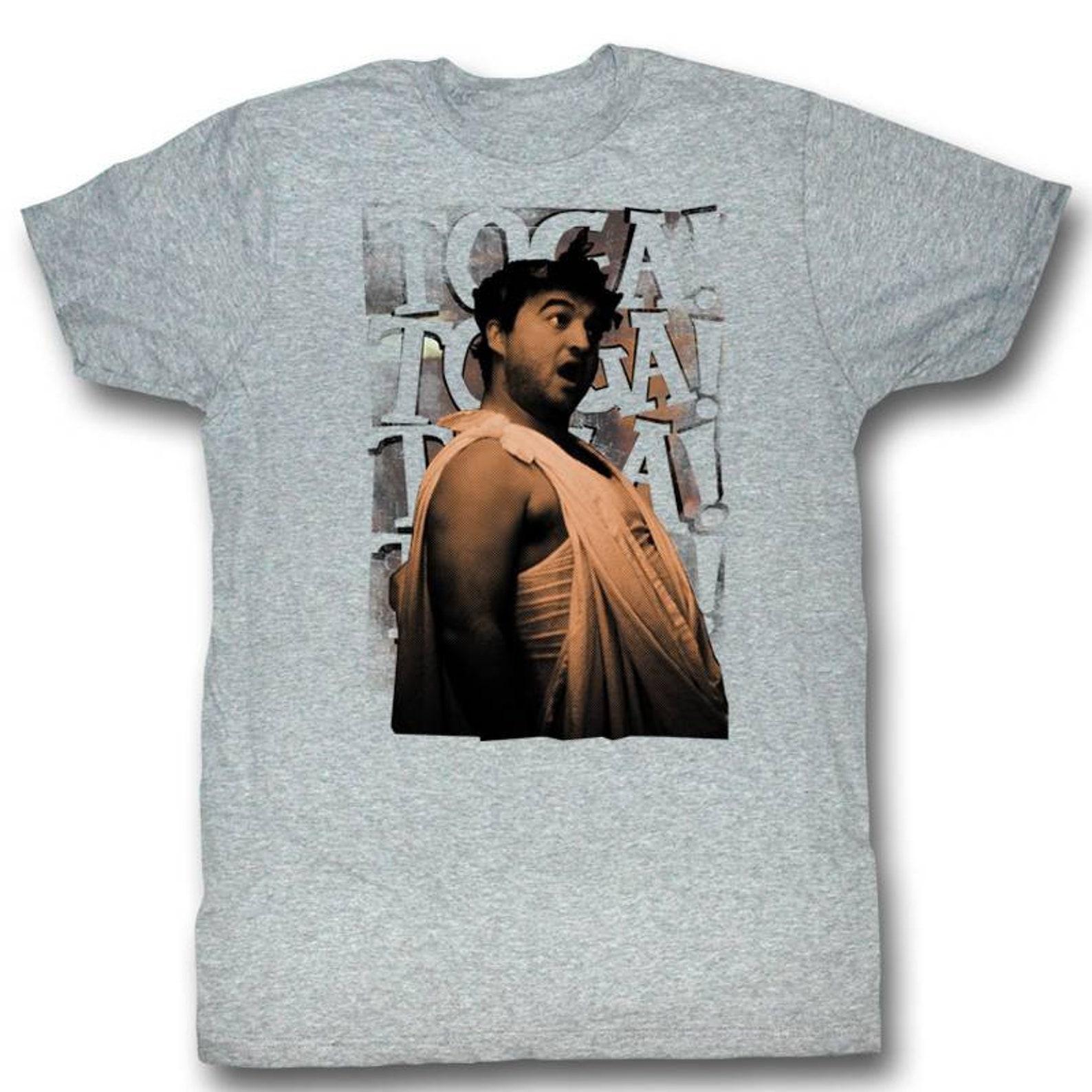 Animal House Toga Chant Heather Adult T-Shirt 4XL